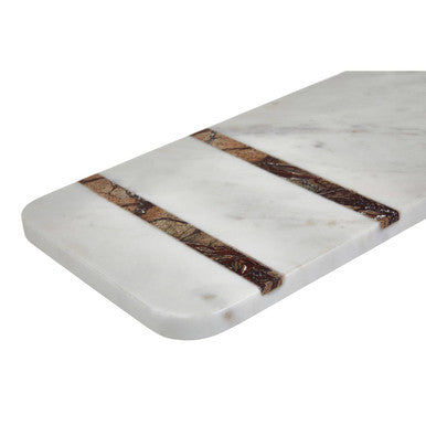 Orsina Annika Marble Paddle Board – White and Brown Forest Stone