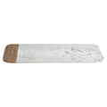 Orsina Monzaro White Marble and Mango Wood Small Serving Tray