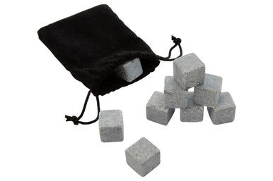 Orsina Granite Whisky Stones – Set of 9 Reusable Drink Chilling Rocks