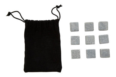 Orsina Granite Whisky Stones – Set of 9 Reusable Drink Chilling Rocks