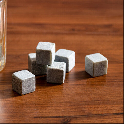 Orsina Granite Whisky Stones – Set of 9 Reusable Drink Chilling Rocks