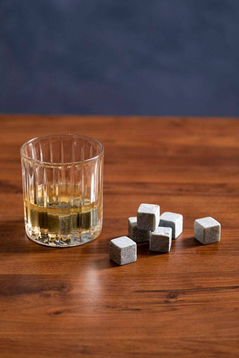 Orsina Granite Whisky Stones – Set of 9 Reusable Drink Chilling Rocks
