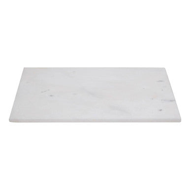 Orsina Kindia White Marble Rectangular Chopping and Serving Board