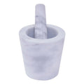 Orsina Grey Marble Mortar and Pestle – 250ml Tapered Spice Grinder