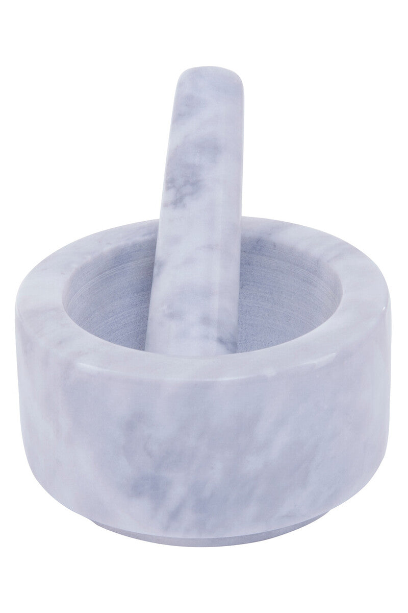 Orsina Salerno Grey Marble Mortar and Pestle – 250ml Spice Grinder