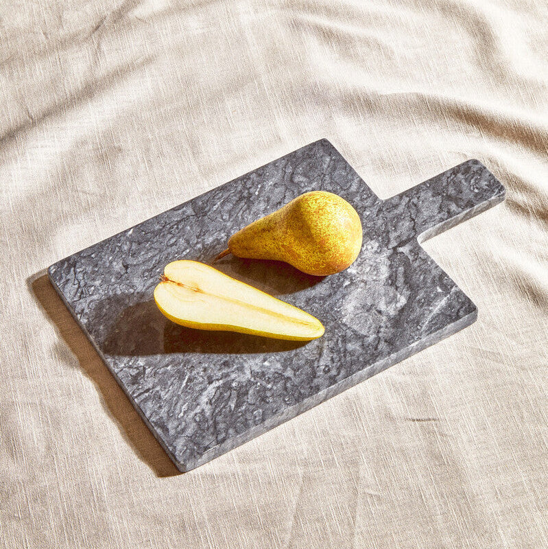 Orsina Marmore Small Black Marble Paddle Board | Serving Cheese Board