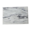 Orsina Salerno Large White Marble Rectangular Chopping & Serving Board