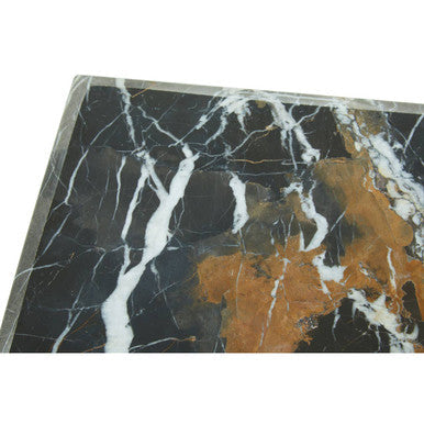 Orsina Marmore Black and Gold Marble Chopping and Serving Board