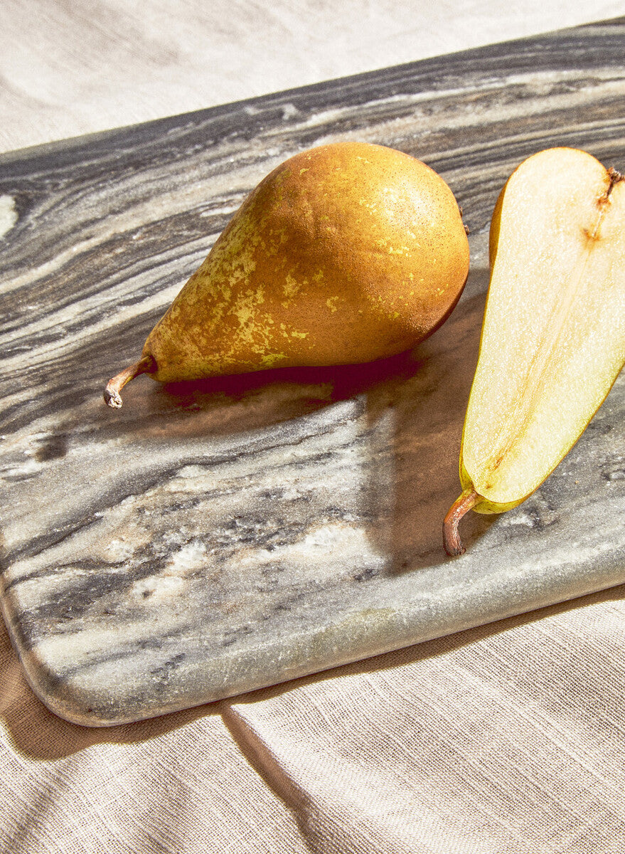 Orsina Black Marble Rectangular Chopping and Serving Board