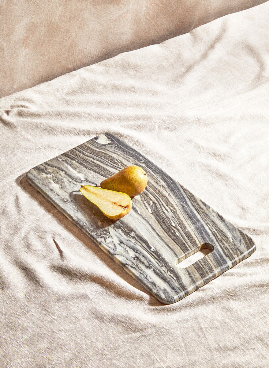 Orsina Black Marble Rectangular Chopping and Serving Board
