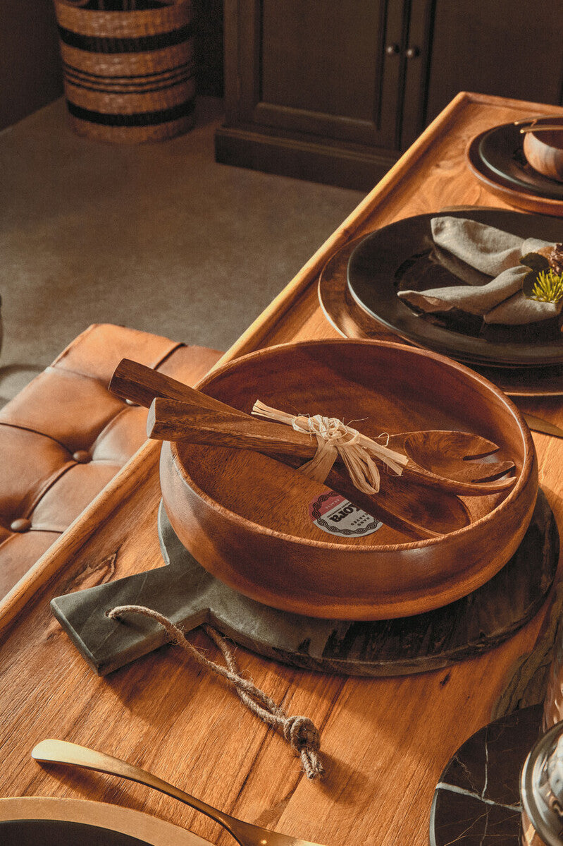Orsina Grey Marble Round Serving Board – Paddle Charcuterie Platter