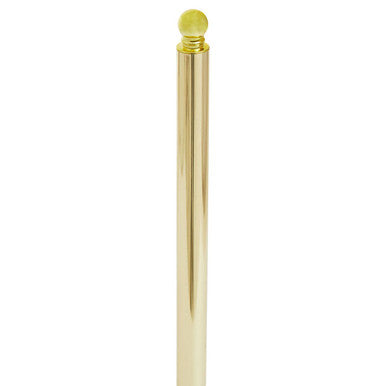 Orsina Linnea Freestanding Toilet Roll Holder – Gold & White Marble