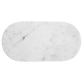 Orsina Kindia White Marble Serving Board – Oblong Cheese Platter