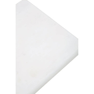 Orsina White Marble and Acacia Wood Cake Stand – Elegant Dessert Display