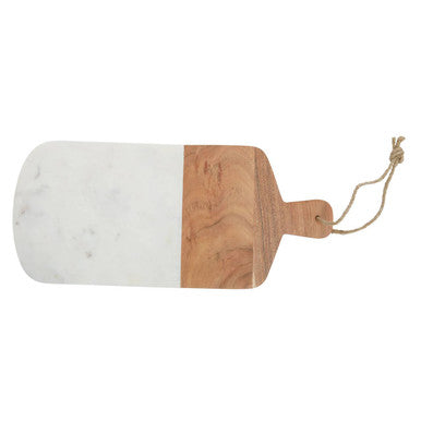 Orsina Marble and Acacia Wood Rectangular Cheese Board – Monzaro