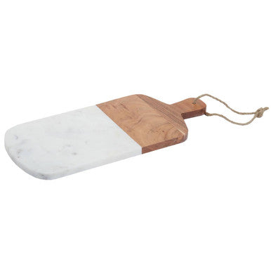 Orsina Marble and Acacia Wood Rectangular Cheese Board – Monzaro