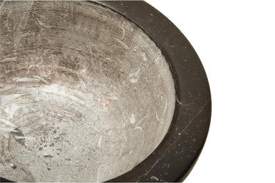 Orsina Brown Marble Mortar and Pestle – Natural Stone Spice Grinder
