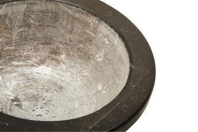 Orsina Brown Marble Mortar and Pestle – Natural Stone Spice Grinder