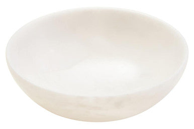 Orsina Marmore White Marble Bowl – Handcrafted Luxury Serveware
