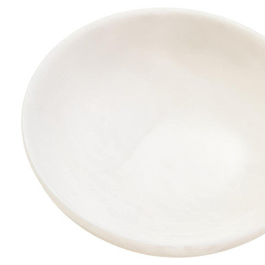 Orsina Marmore White Marble Bowl – Handcrafted Luxury Serveware