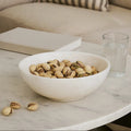 Orsina Marmore White Marble Bowl – Handcrafted Luxury Serveware