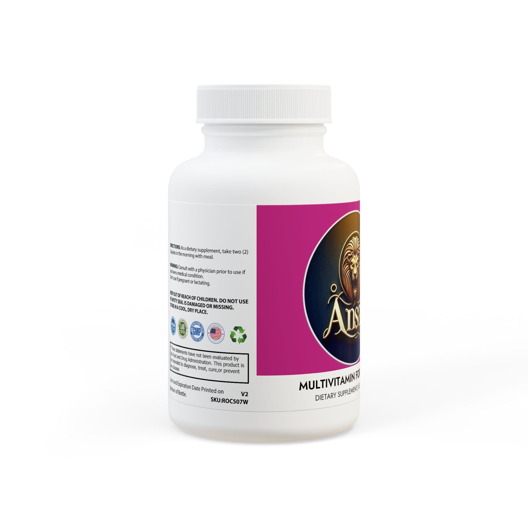 Multivitamin for Women Supplement (60 Capsules)