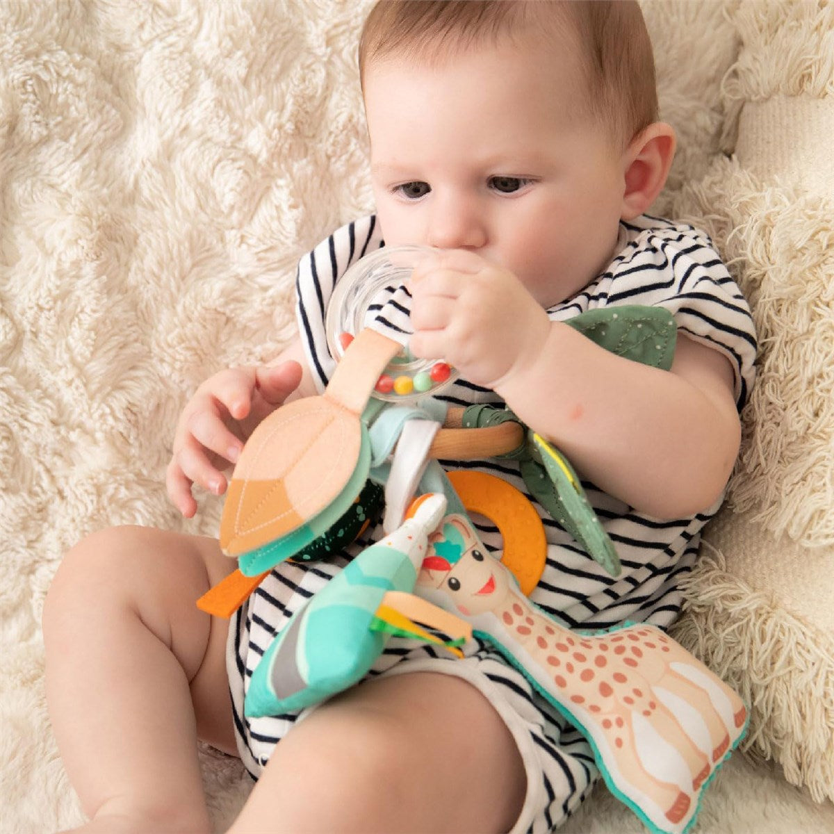 Sophie La Girafe Baby Soft Activity Ring Toy