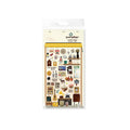 Suatelier Cafe Decorative Sticker Sheet for Journaling and Scrapbooking