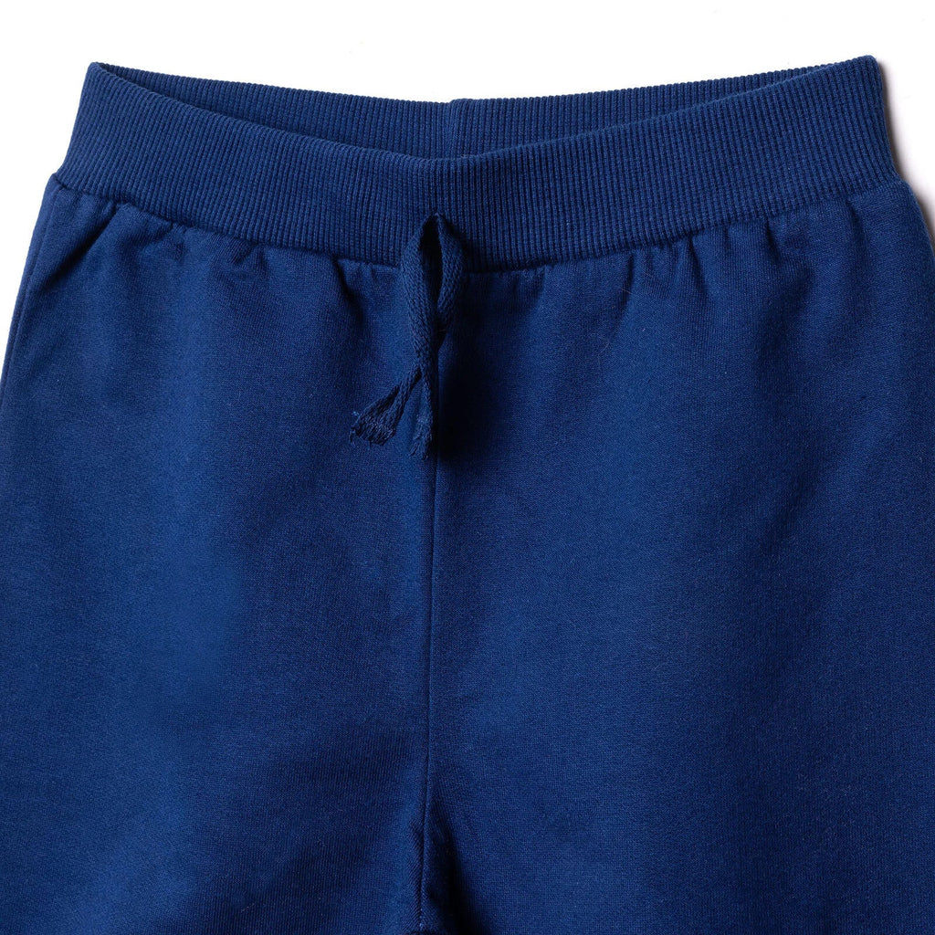 HelloBaby Boys Joggers Lace-up Basic  Long Leg - Navy Blue