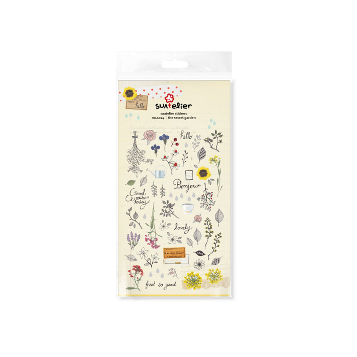 Botanical Stickers by LuLuFun Studio | Floral Journaling Decals