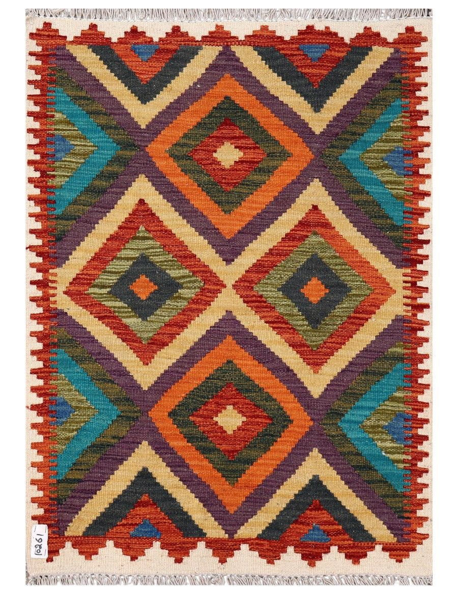 Maimana Kilim - 109 x 77 cm