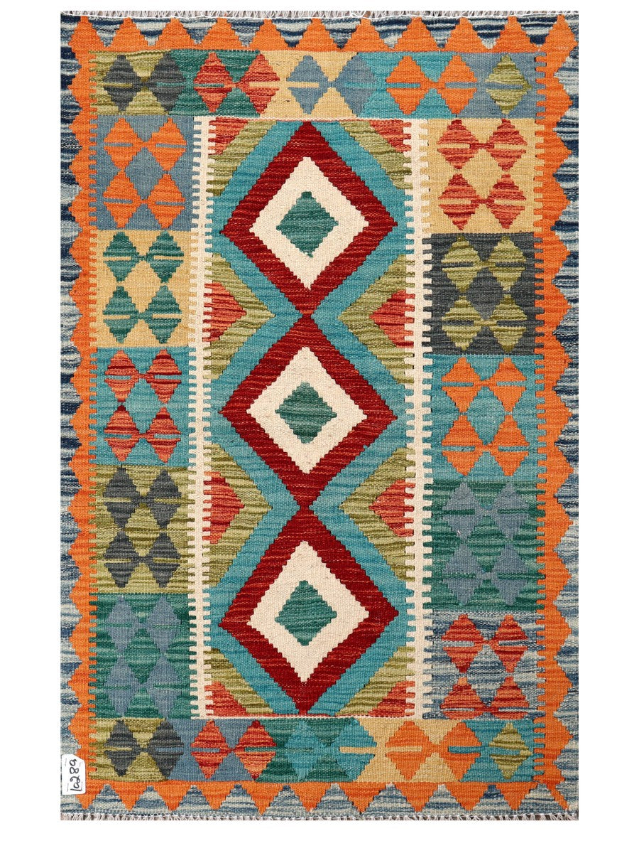 Maimana Kilim - 128 x 82 cm