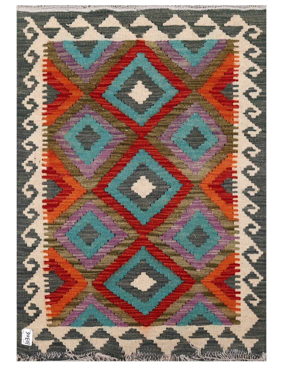 Maimana Kilim - 117 x 82 cm