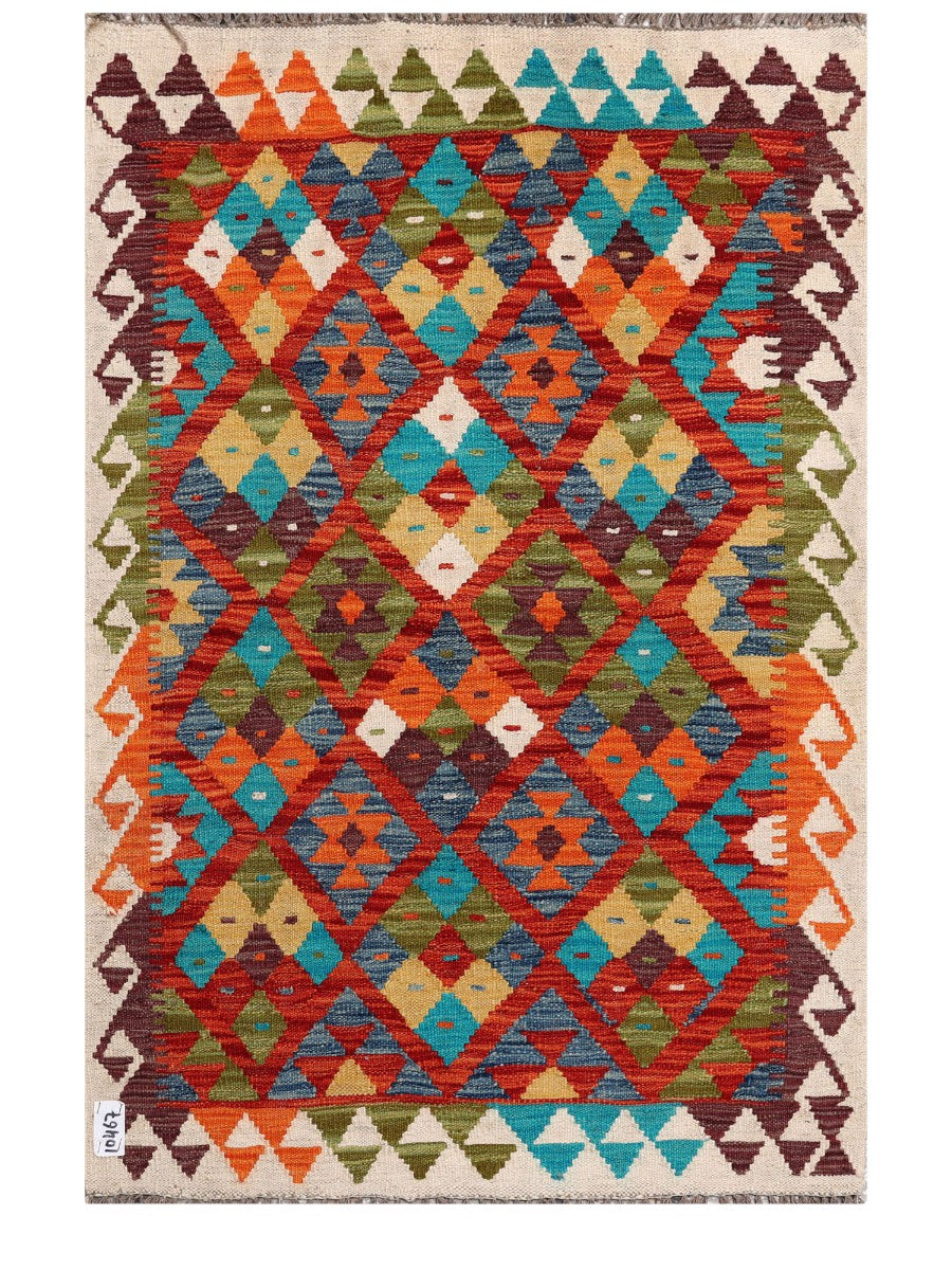 Maimana Kilim - 130 x 88 cm