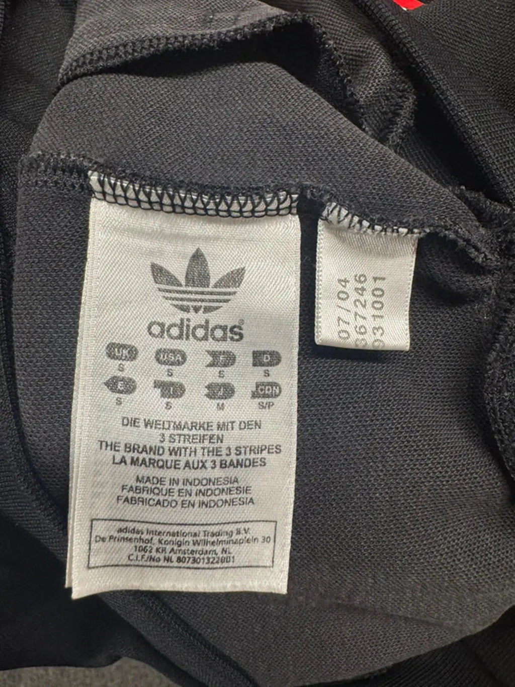 A Vintage Adidas Originals Trimm Trab Tracksuit Top Mens Small Retro