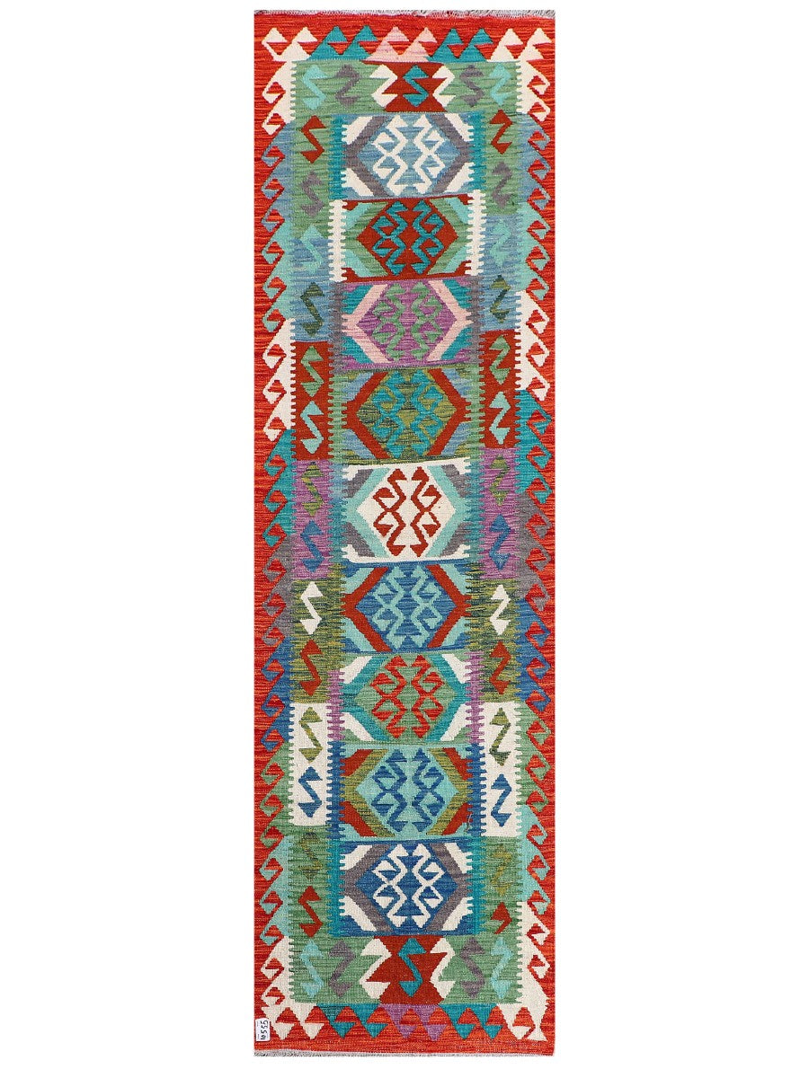 Maimana Kilim Runner - 273 x 80 cm