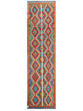Maimana Kilim Runner - 309 x 84 cm