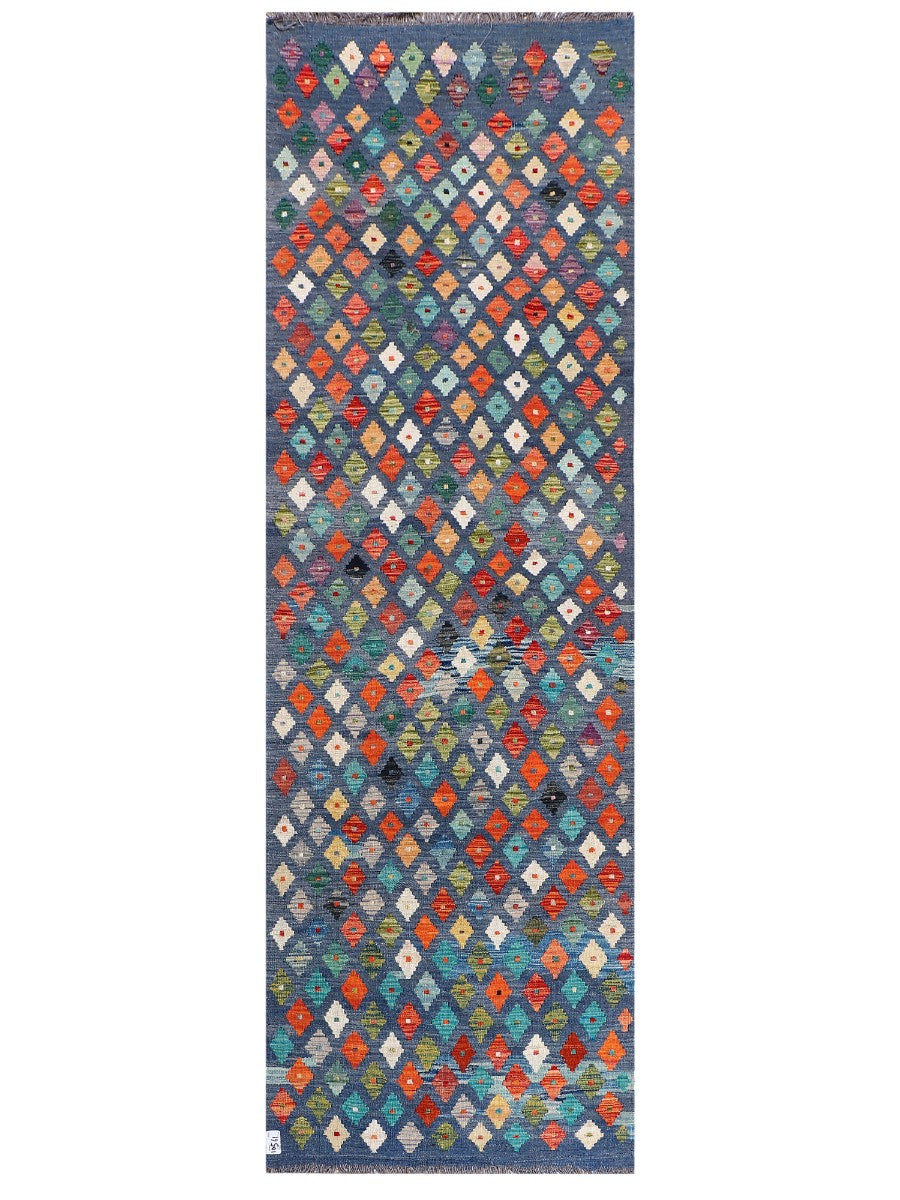 Maimana Kilim Runner - 291 x 94 cm