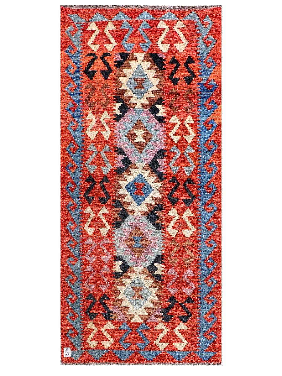 Maimana Kilim - 234 x 85 cm