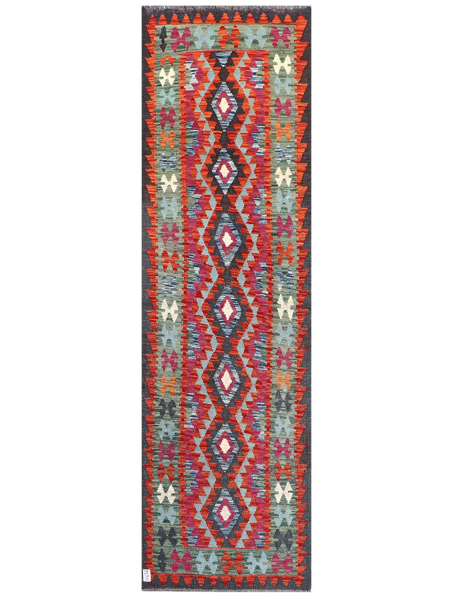 Maimana Kilim Runner - 285 x 84 cm
