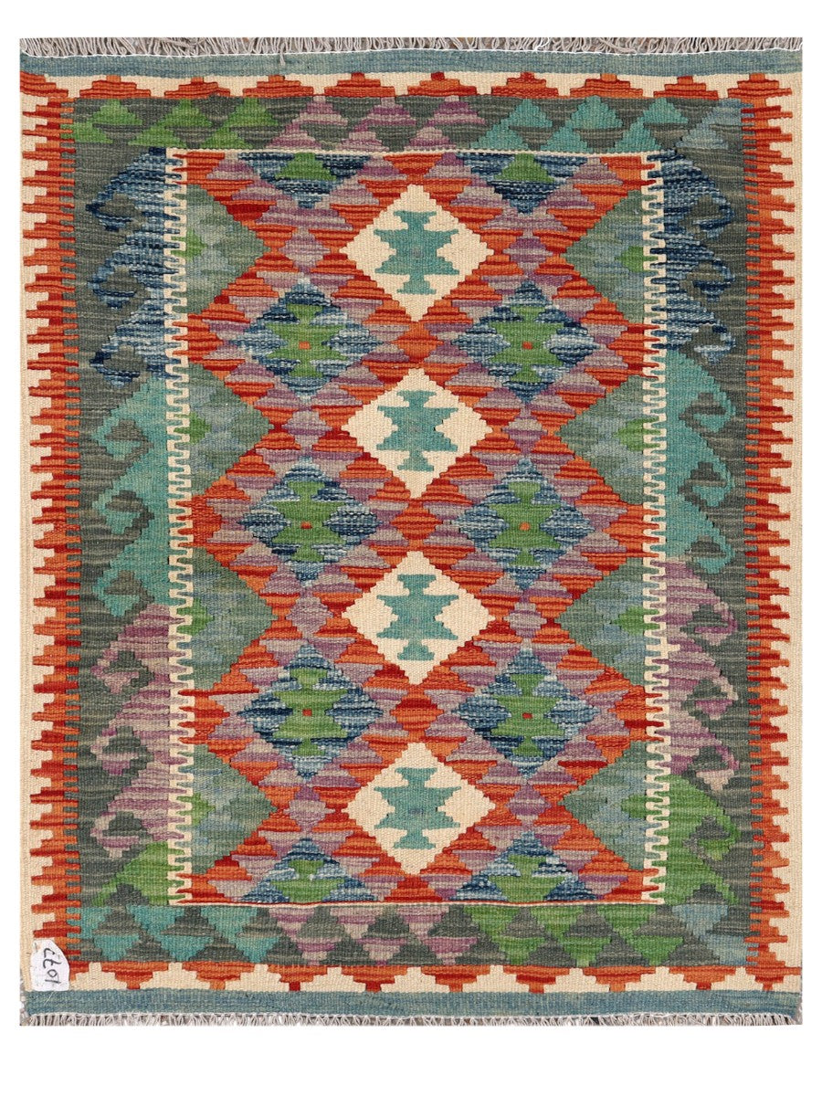 Maimana Kilim - 115 x 91 cm