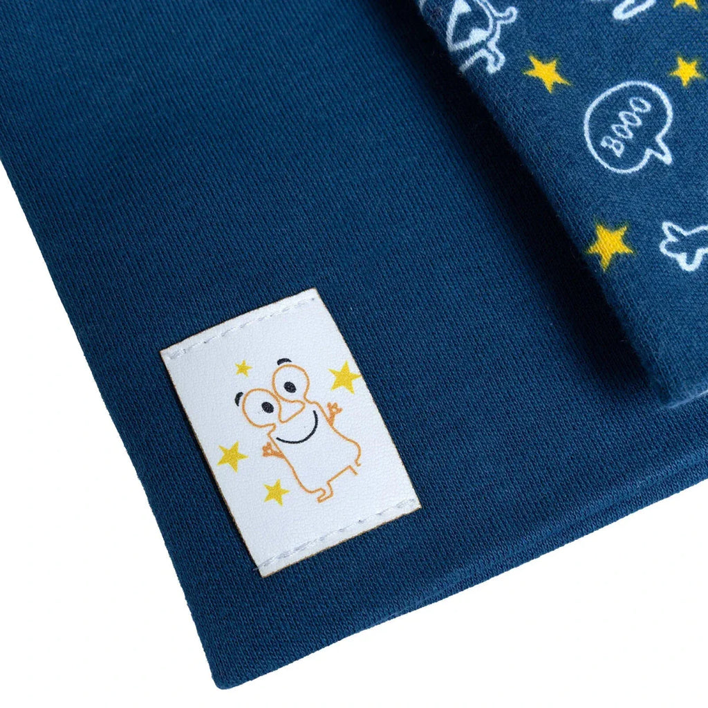 HelloBaby Boys 2-Pack Hat Monster - Navy Blue