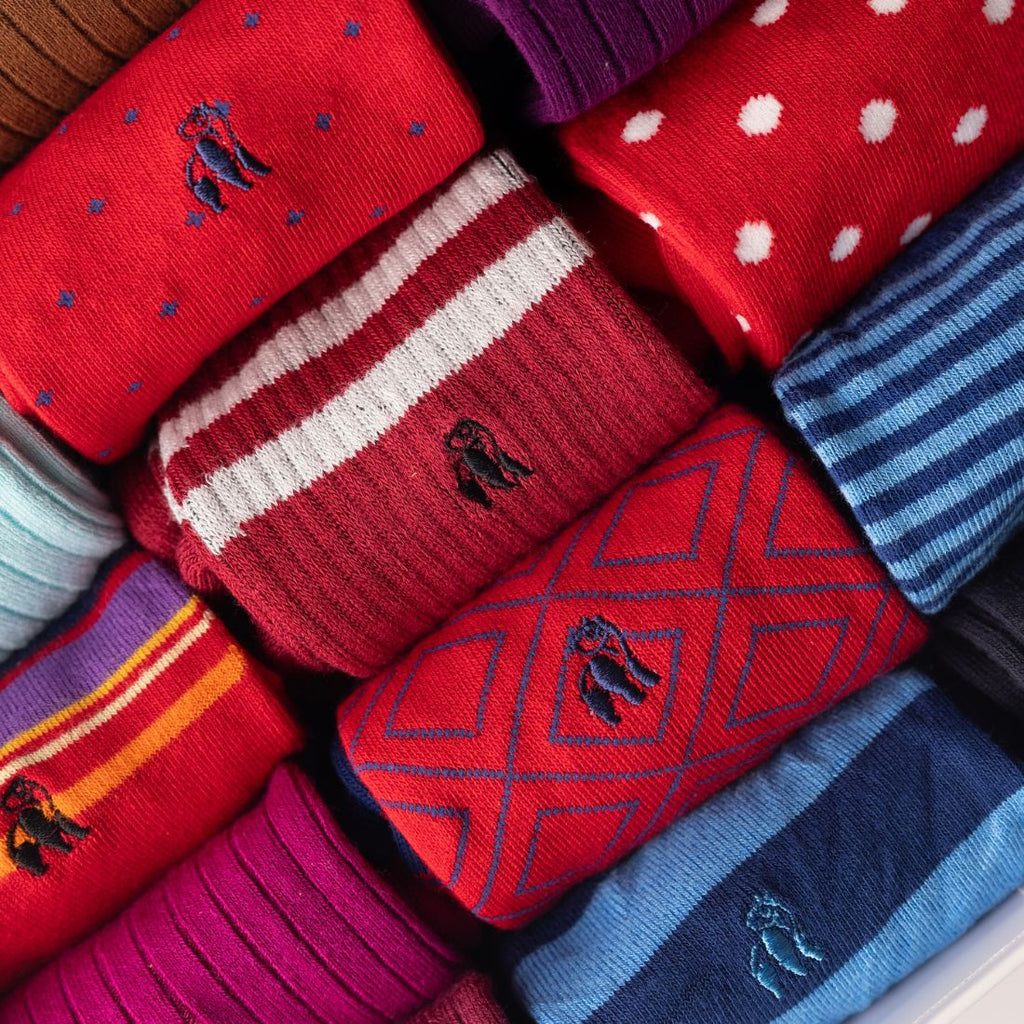 Swole Panda Bamboo Socks Gift Box – 15 Pair Luxury Breathable Set