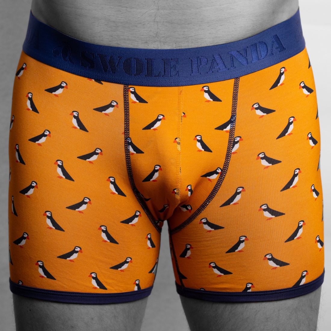 Swole Panda Bamboo Boxers – Breathable Anti-Chafe Men's Underwear