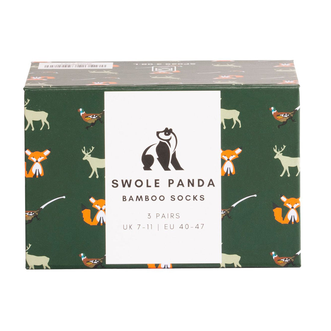 Swole Panda Men's Bamboo Socks Gift Box – Countryside 3-Pack