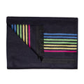 Swole Panda Black Fine Stripe Bamboo Scarf – Sustainable & Breathable