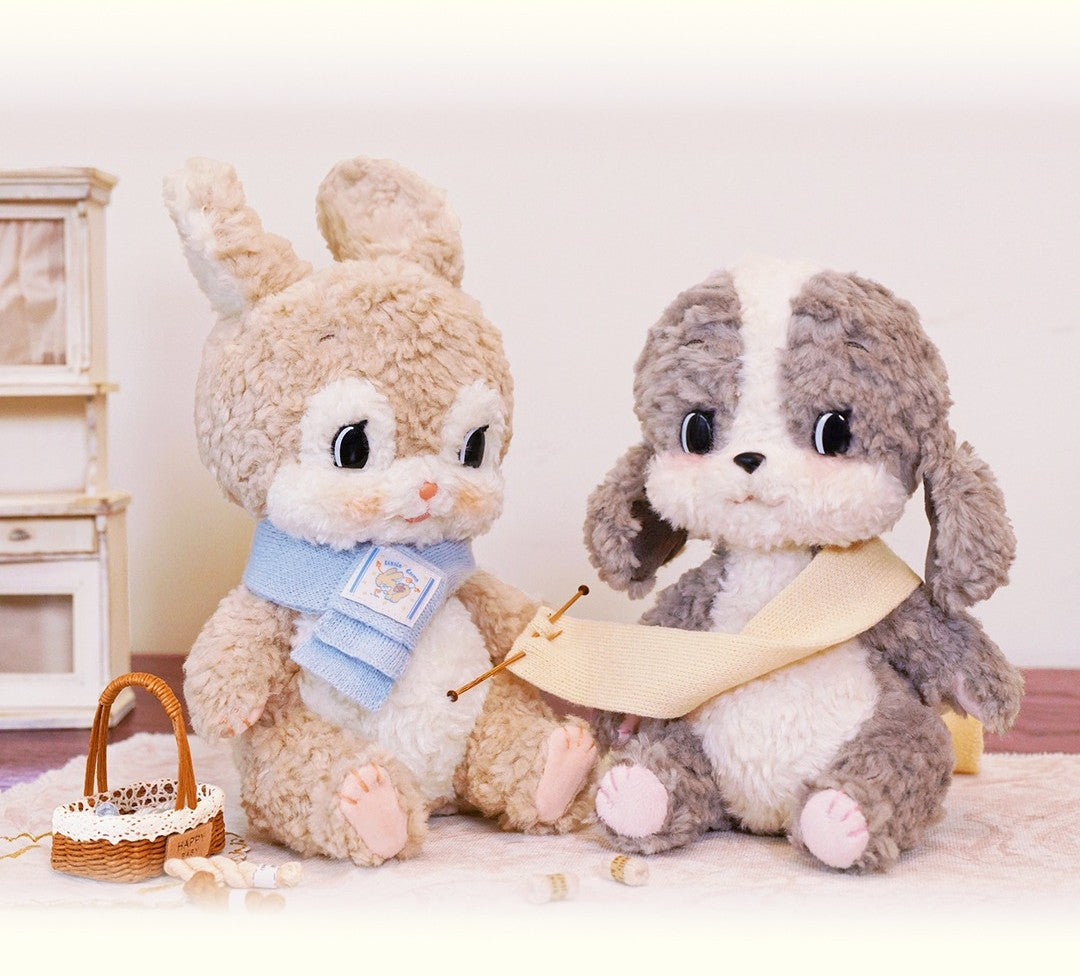 LuLuFun Studio Little Luna Handmade Boucle Bunny Plush Toy – Soft White