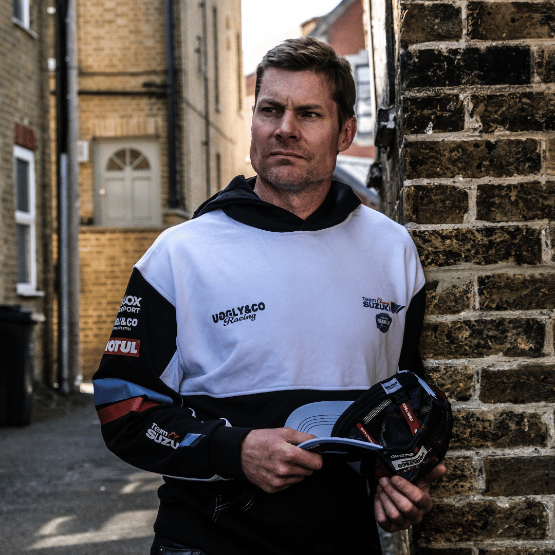 Uggly & Co Team Classic Suzuki Hoodie – 2025 Official Racing Merchandise