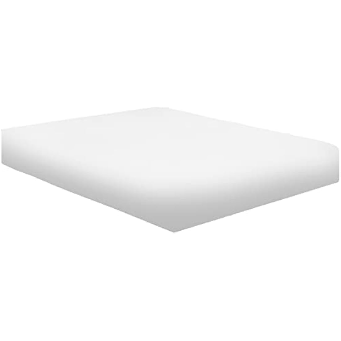 NIYS Luxury 100% Egyptian Cotton Extra Deep Fitted Sheet - White, Super King