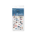 Ocean Village Decorative Craft Stickers by Suatelier - 1 Sheet